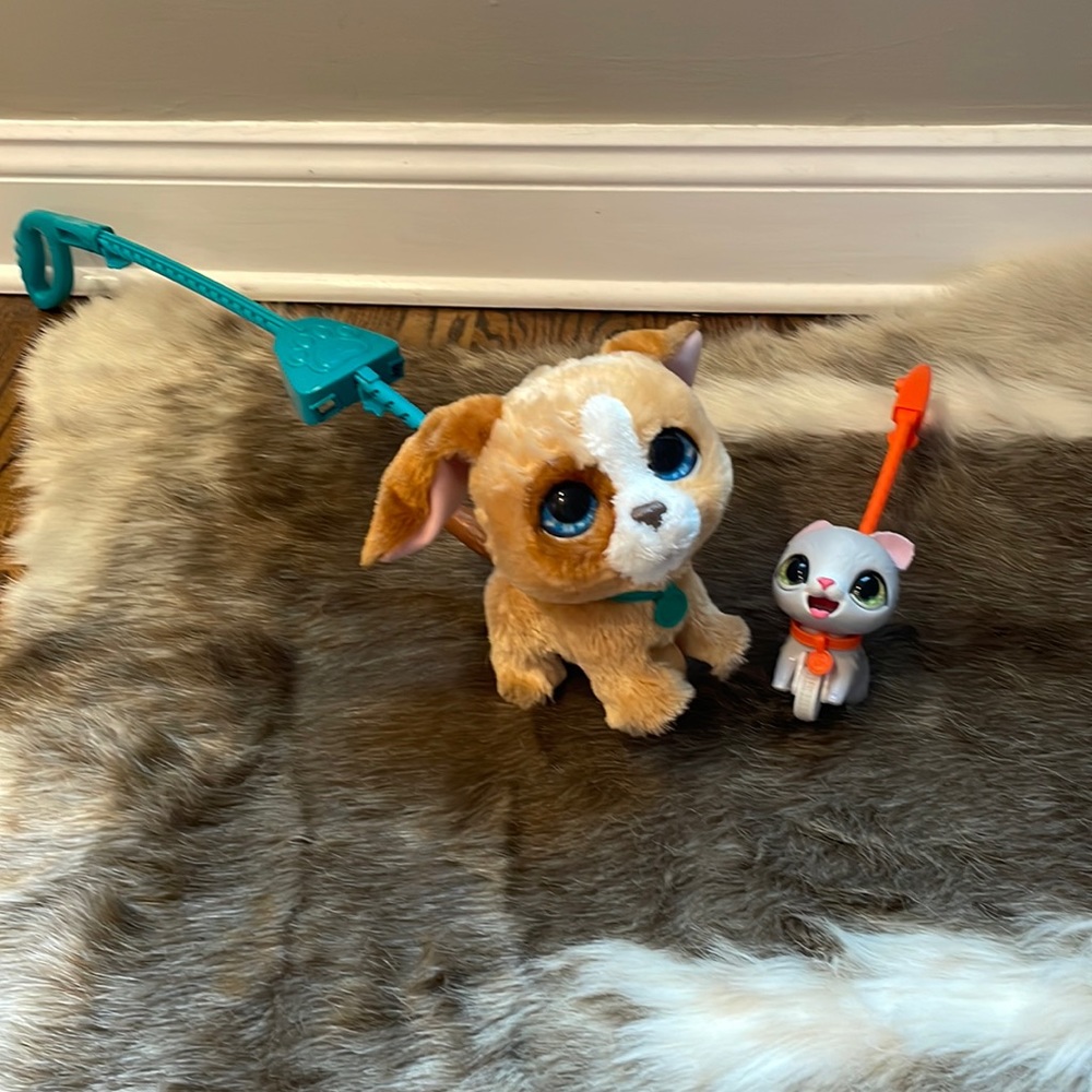 Fur Real cat and dog